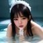 用户橙子购物达人头像，活泼风格女性头像
