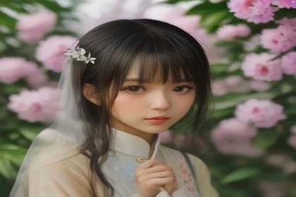 蜜芽平台母婴用品购物场景，手机屏幕显示蜜芽跳转域名核验流程，背景为紫罗兰色孟菲斯风格图形装饰，画面明亮专业